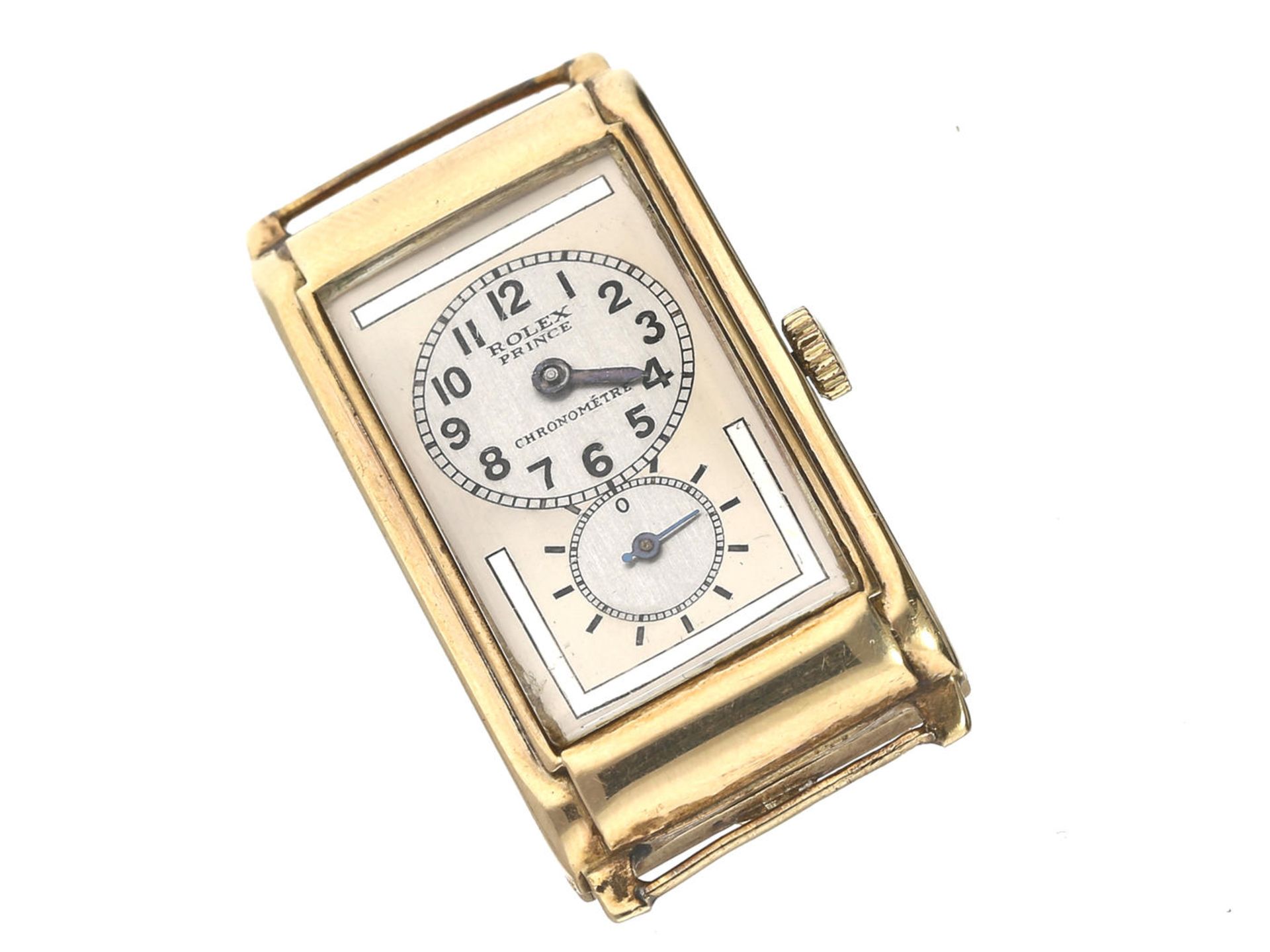 Armbanduhr: Rolex-Rarität, "Rolex Prince Classic Chronomètre Prima", Ref. 1862, ca.1935 Ca. 35 ×