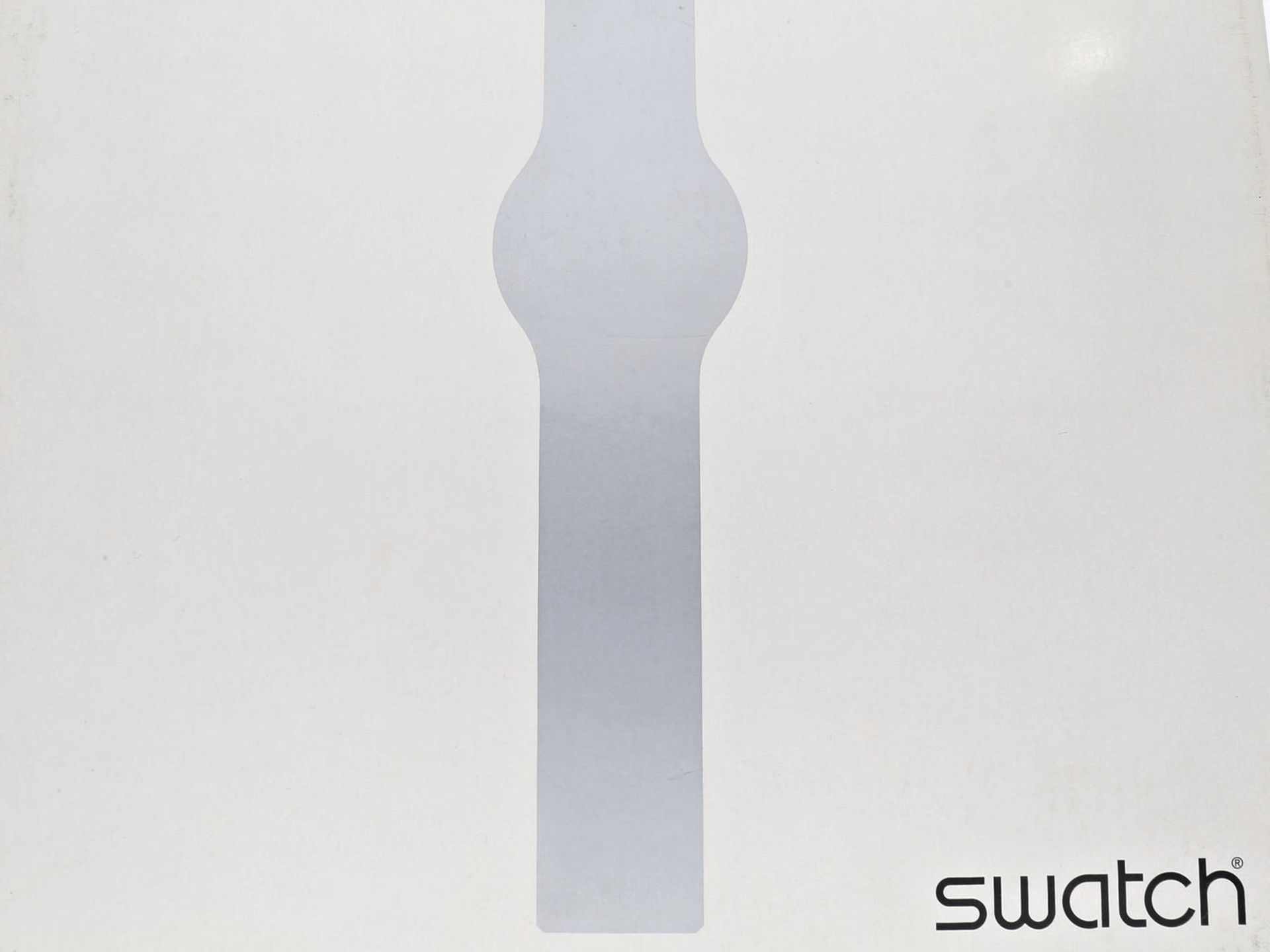 Armbanduhr: vintage Swatch-Rarität, limitierte "Tresor Magique Ref. SAZ 101 Automatic" in Platin mit - Image 2 of 2