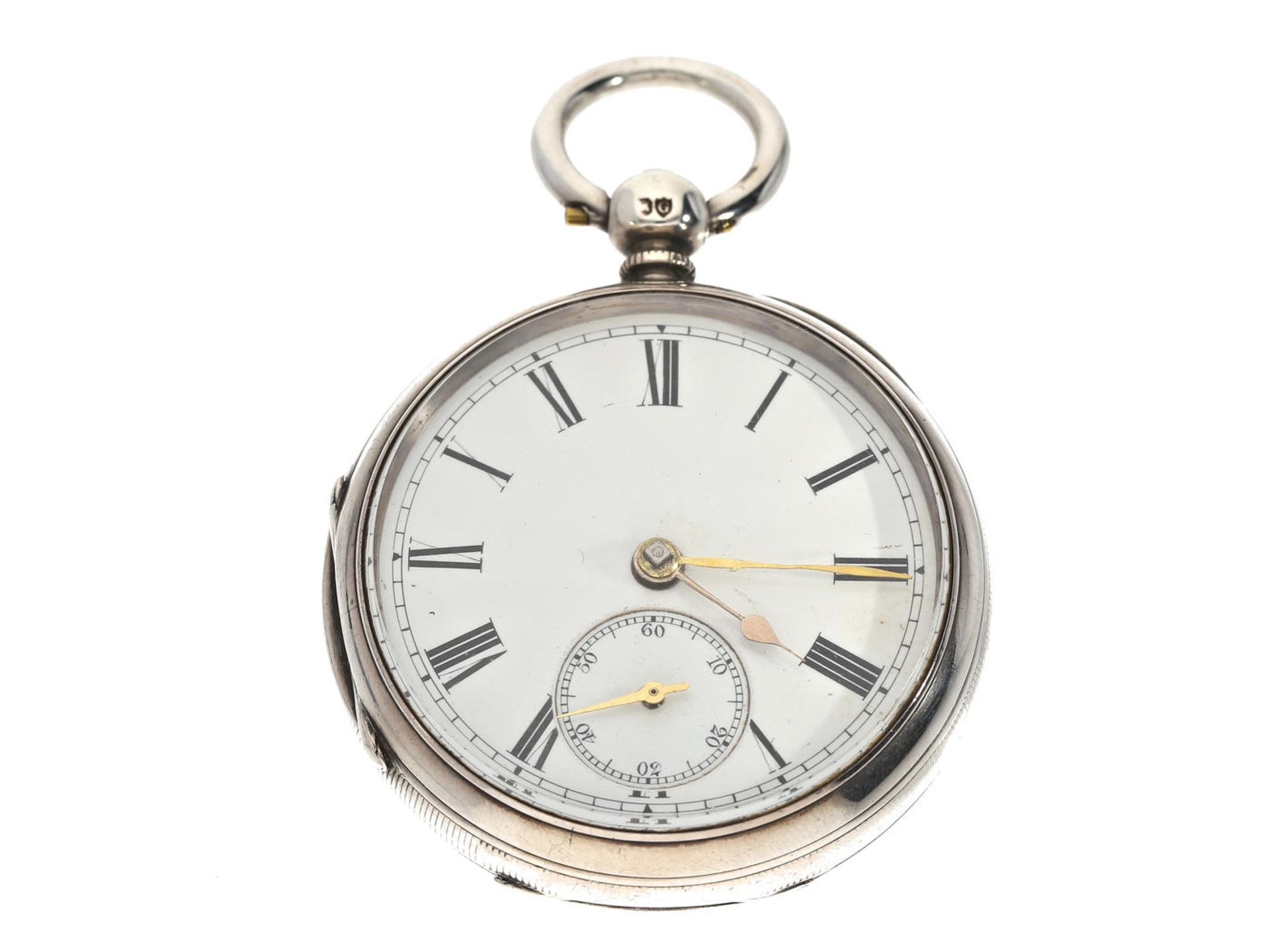 Taschenuhr: englische Herrenuhr mit Hallmarks 1882, signiert W.G.Bartley, Northampton Ca. Ø48mm, ca.