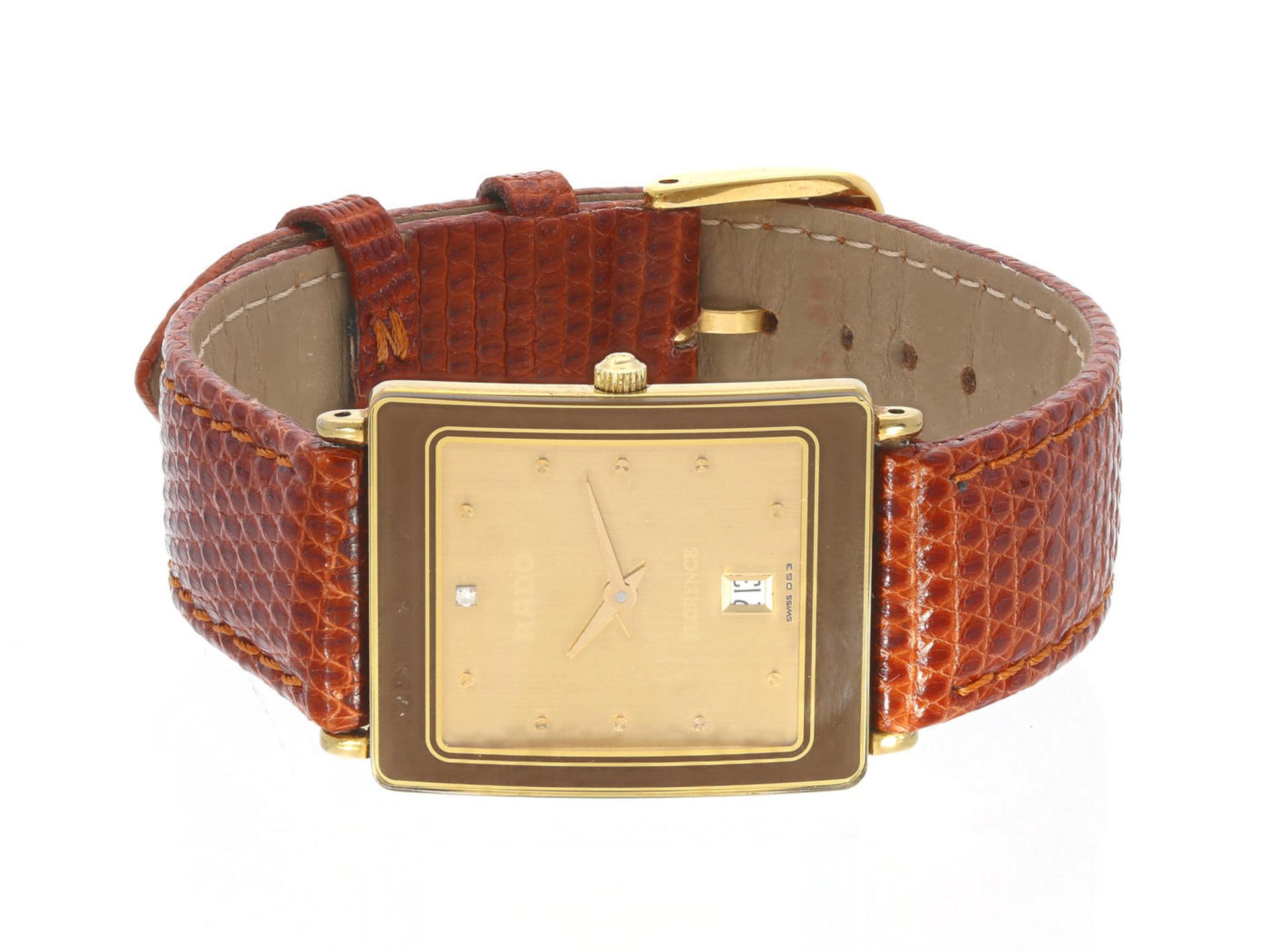 Armbanduhr: elegante Rado "Florence" Damenuhr Elegante Damenuhr der Marke Rado, ca. 28 × 44mm,