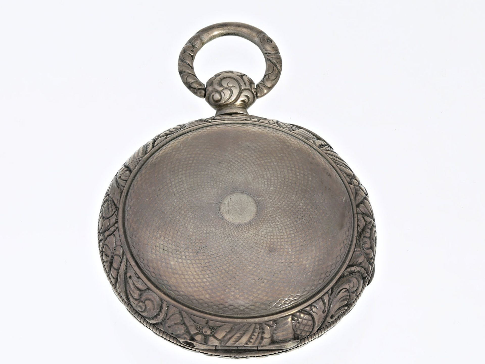 Taschenuhr: seltene Spindeluhr, signiert Robert Brandt, um 1820Ca. Ø41mm, ca. 50g, dekoratives - Bild 3 aus 3