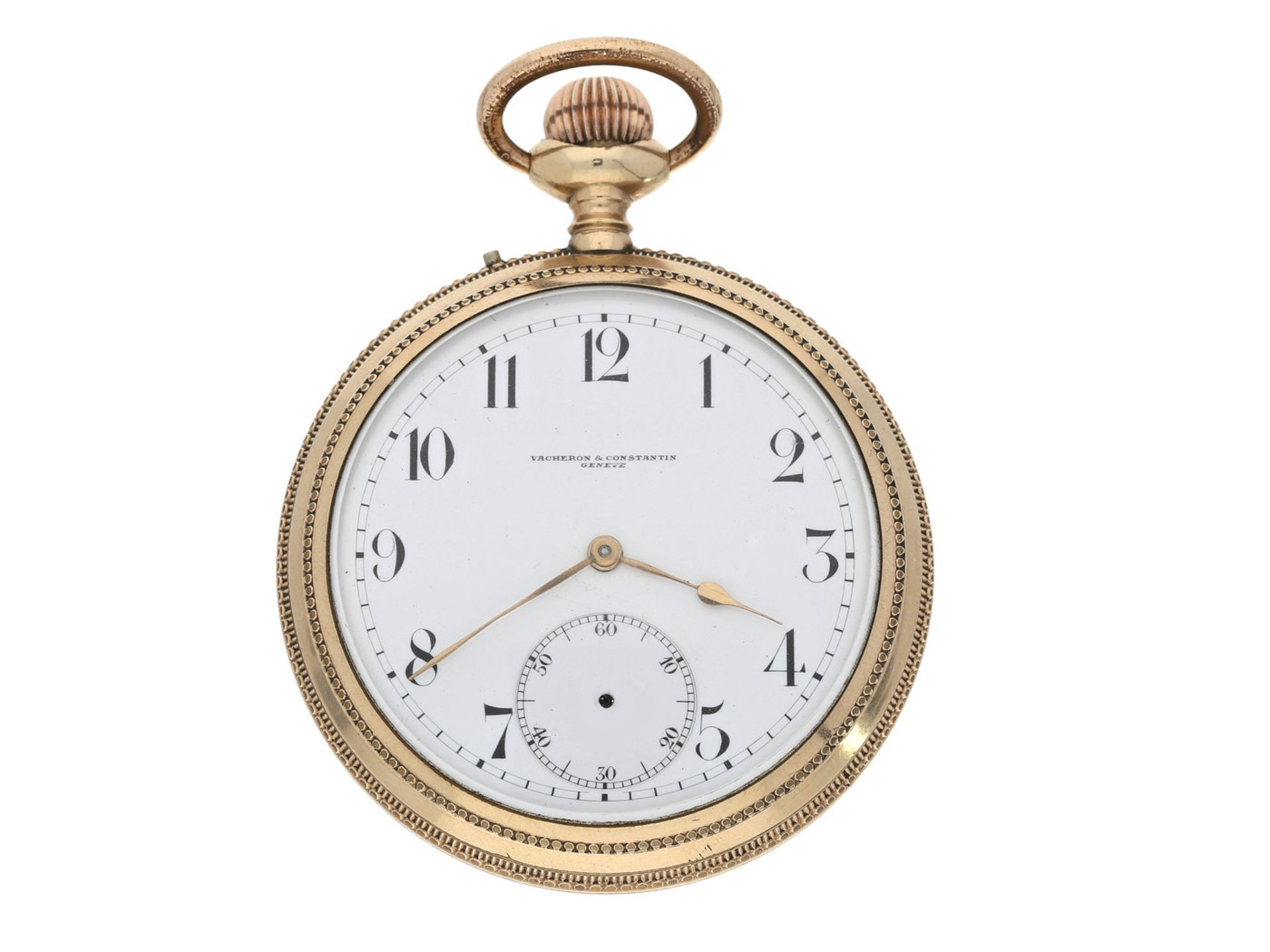 Taschenuhr: Vacheron & Constantin Ankerchronometer mit amerikanischem Gehäuse, ca. 1910Ca. Ø55mm,
