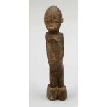 Männliche Figur Wohl Burkina Faso. Holz. H. 27,5 cm. Sogenannte Bateba-Figur.
