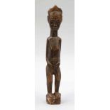 Männliche Figur Wohl Burkina Faso. Holz. H. 47,5 cm. Sogenannte Bateba-Figur.