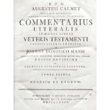 Augustini Calmet - "Commentarius Literalis in Omnes Libros... " - Würzburg, Rienner 1789.