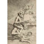 Francisco de Goya 1746 Fuendetodos - 1828 Bordeaux - "Devota profesión" - "Andächtiges Bekenntnis" -