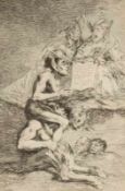 Francisco de Goya 1746 Fuendetodos - 1828 Bordeaux - "Devota profesión" - "Andächtiges Bekenntnis" -