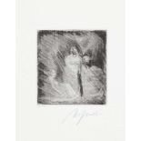 Alfred Hrdlicka 1928 Wien - 2009 Wien - Ohne Titel - Radierung/Papier. 32/100. 12,2 x 11,3 cm, 45