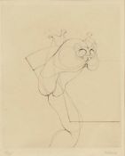 Hans Bellmer 1902 Kattowitz - 1975 Paris - Ohne Titel - Radierung/Papier. V/VIII. 20,8 x 17,3 cm,