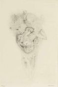 Hans Bellmer 1902 Kattowitz - 1975 Paris - "Rose ou verte la nuit" - Radierung/Papier. 79/100. 29,