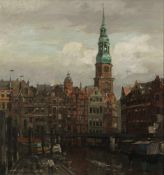 Leonhard Sandrock 1867 Neumarkt (Schlesien, heute Polen) - 1945 Berlin - Hamburg - Öl/Lwd. 77 x 72