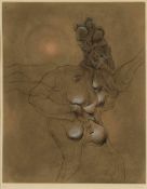 Hans Bellmer 1902 Kattowitz - 1975 Paris - "Le bon sens" (der gesunde Menschenverstand) - Farbige