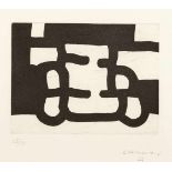 Eduardo Chillida San Sebastián 1924 - 2002 "Antzo III" Aquatintaradierung. 108/111. 13 x 17,3 cm.