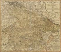 Homann Erben Erben des Joh. B. Homann. Tätig nach 1724. - "Ducatus Luneburgici" - Kolor.