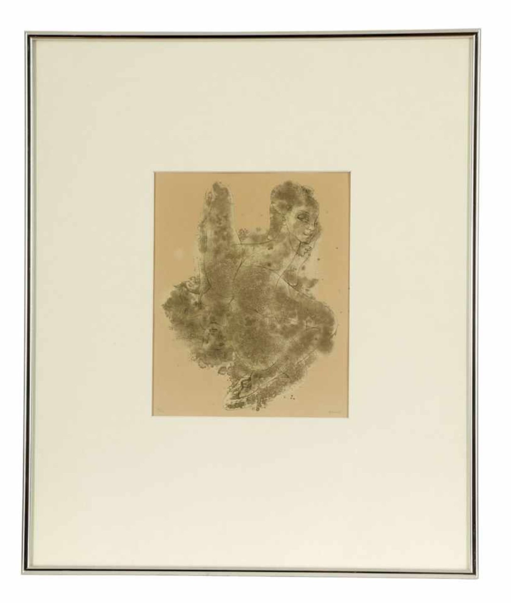 Hans Bellmer 1902 Kattowitz - 1975 Paris - "Céphalopodes" (Kopffüßler) - Farblithografie/Papier. - Bild 2 aus 2