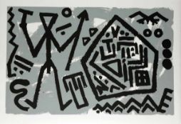 A. R. Penck 1939 Dresden - 2017 Zürich (d. i. Ralf Winkler) - "Space of the eagle" -