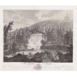 Friedrich Schröder 1768 Kassel - 1839 Paris - "Die Teufels-Brücke Eine Parthie des Weissensteins bei