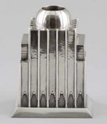 Seltenes Modell Anzeiger Hochhaus von Hannover Wilhelm Lameyer/Hannover um 1928. 925er Silber.