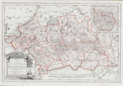Kupferstecher des 18. Jahrhunderts - "Der Neumark oder des östlichen Theiles von Brandenburg..." - 2