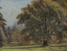 Robert Edgar Taylor-Ghee 1872 Ballarat West, Victoria - 1951 - "Botanical gardens Melbourne