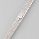 Armband mit einem Altschliff-Diamant 750er WG, gestemp. 1 Diamant im Altschliff ca. 0,65ct (I/si).