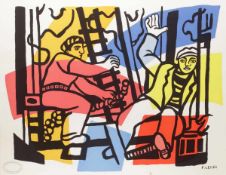 Fernand Léger 1881 Argentan - 1955 Gif-sur-Yvette nach - "Les Constructeurs" -
