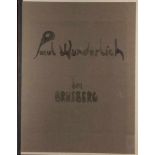 Paul Wunderlich 1927 Eberswalde - 2010 Saint-Pierre-de-Vassols - "Paul Wunderlich bei Brusberg" -