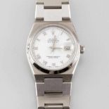 Rolex-Armbanduhr Fa. Rolex, Schweiz. Modell: Oysterquartz Datejust. Edelstahl. Ref.-Nr.: 17000.