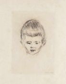 Edvard Munch Loieten bei Hamar 1863 - 1944 Ekely bei Oslo - "Knabenbildnis Andreas Schwarz" -