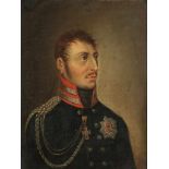 Künstler des 19. Jahrhundert - Porträt von Friedrich Wilhelm III. König von Preußen - Öl/Lwd auf