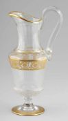 Krug - Thistle Verreries & Cristalleries de Saint Louis. Farbloses Kristallglas, mundgeblasen.