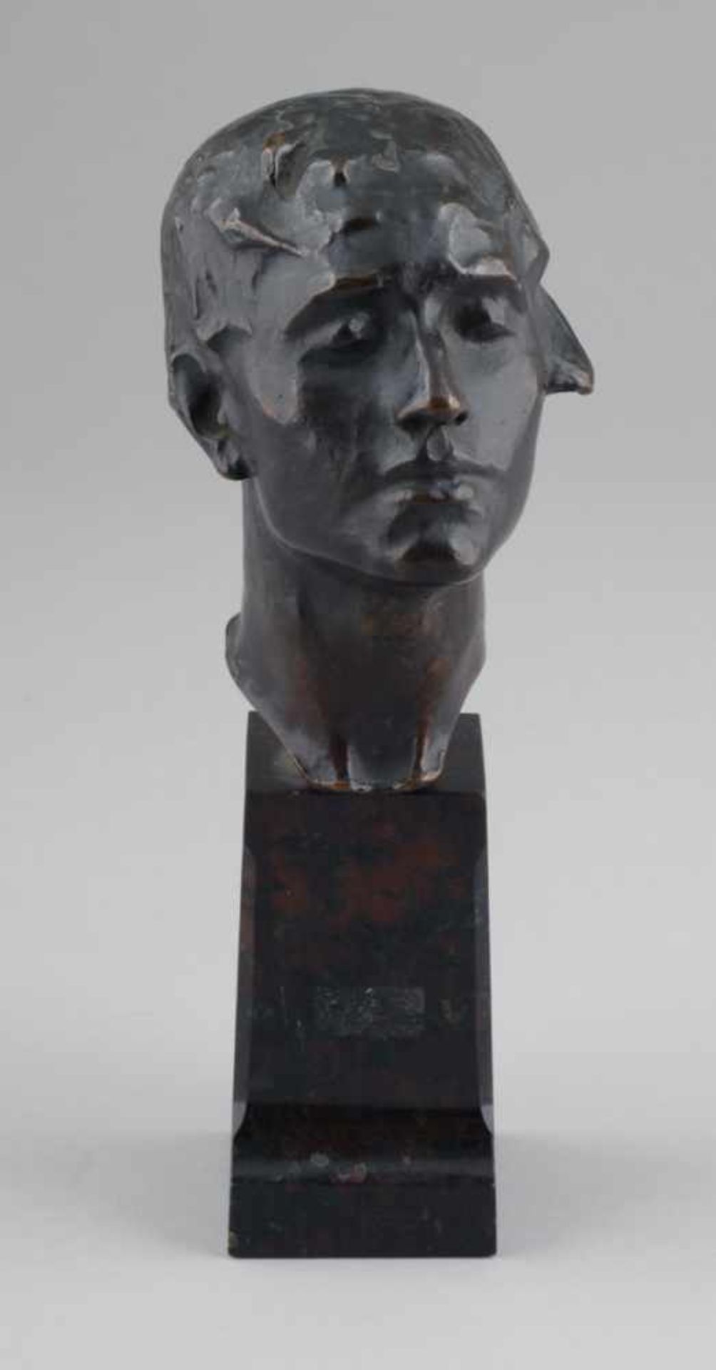 Gertrude Vanderbilt Whitney 1875 New York - 1942 New York - Kopf des Titanic Memorials - Bronze.