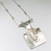 LAPPONIA-Set:Halskette, Armband und Ring in Silber Fa. Lapponia, Björn Weckström, Finnland,