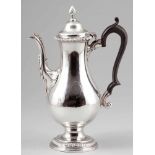 Kaffeekanne / Coffee PotWilliam Fearn/London/England, um 1799/80. 925er Silber. Punzen: Herst.-
