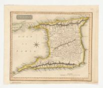 John Thomson1777 - 1840 Edinburgh - "Trinidad" - - "Tobago" - 2 kolor. Kupfertich. Je 25 x 30 cm.