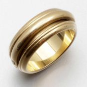 PIAGET - Ring mit BrillantenFa. Piaget, Schweiz. 750/- Gelbgold, gestempelt. Punze: Piaget 1994,