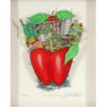 Charles Fazzino1955 New York - "Deliciously New York" - 3-D Grafik. 103/300. 23 x 18,5 cm (