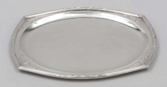 VisitenkartentablettAlphonse Debain/Paris/Frankreich, um 1900. 950er Silber. Punzen: Herst.-Marke,