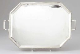 Art Deco TablettMappin & Webb/Sheffield/England, um 1946/47. 925er Silber. Punzen: Herst.-Marke,