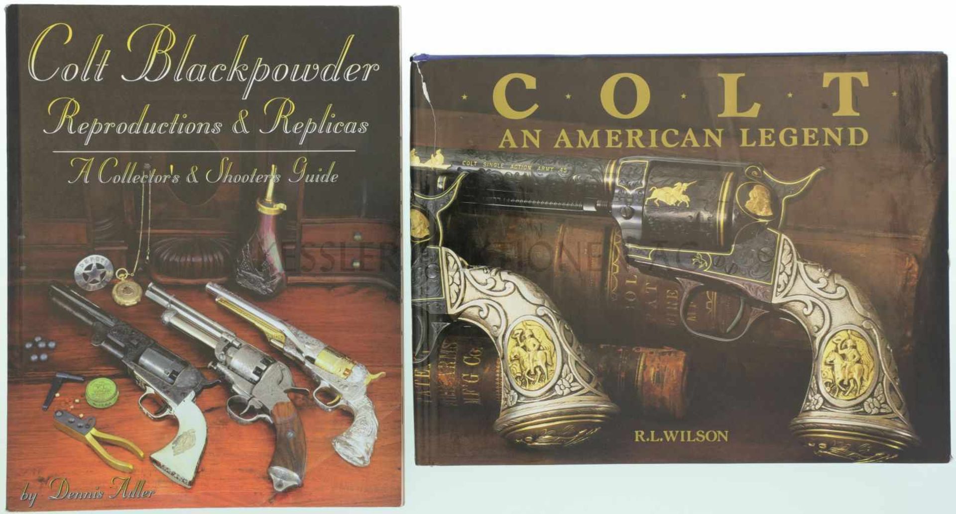 Konvolut von 2 Büchern 1. Colt Blackpowder, Reproductions & Replicas, a collector's & shooters