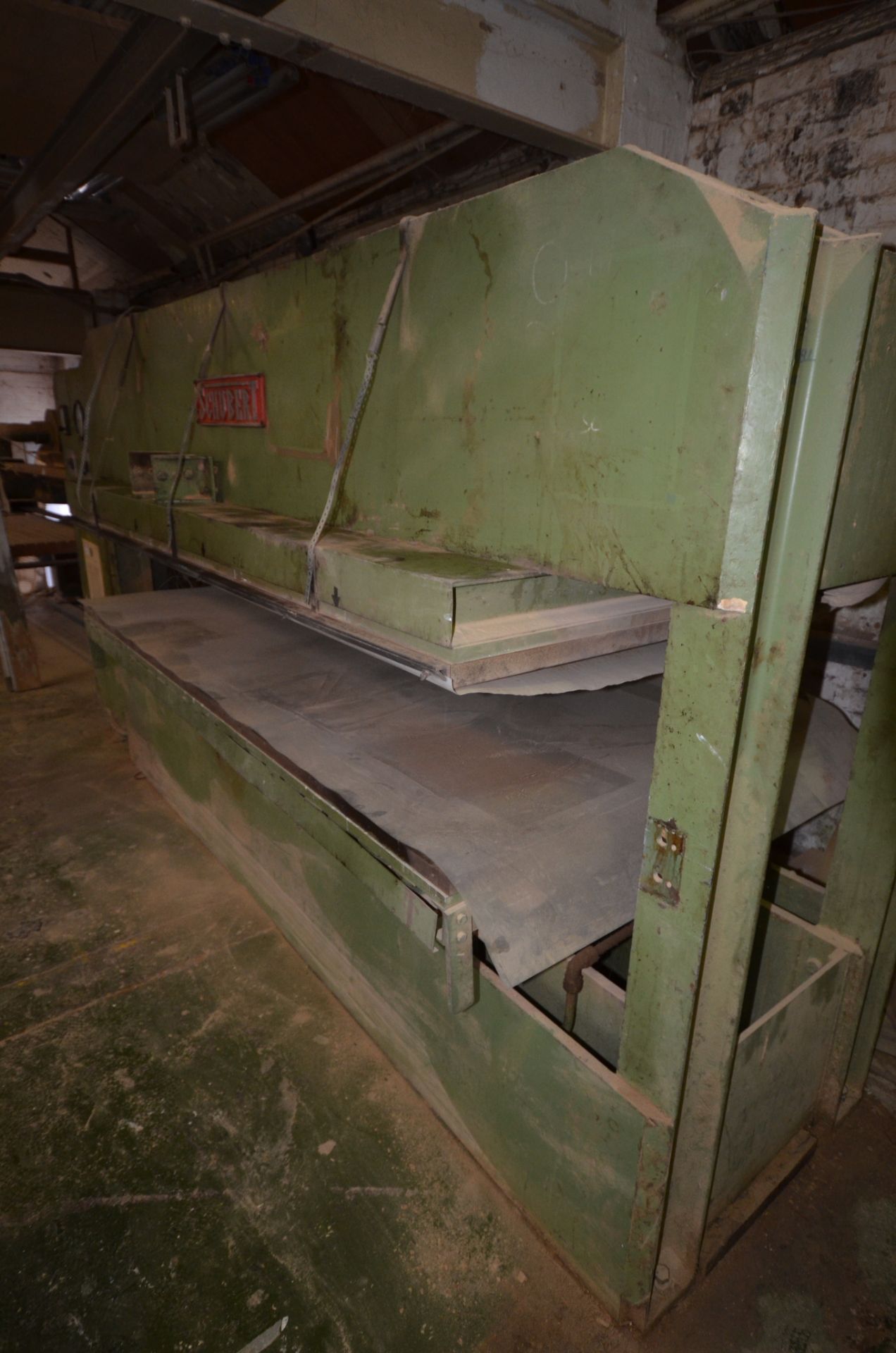 Schubert MK3 hydraulic heated press 8ft x 4ft no 0670 - Image 4 of 4