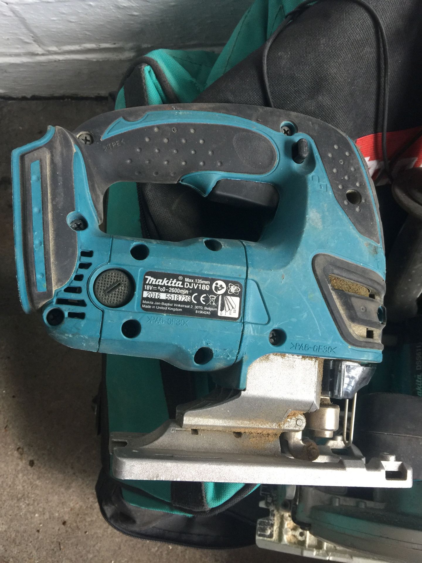 Assorted Makita rechargeable power tools with bag - Image 3 of 4