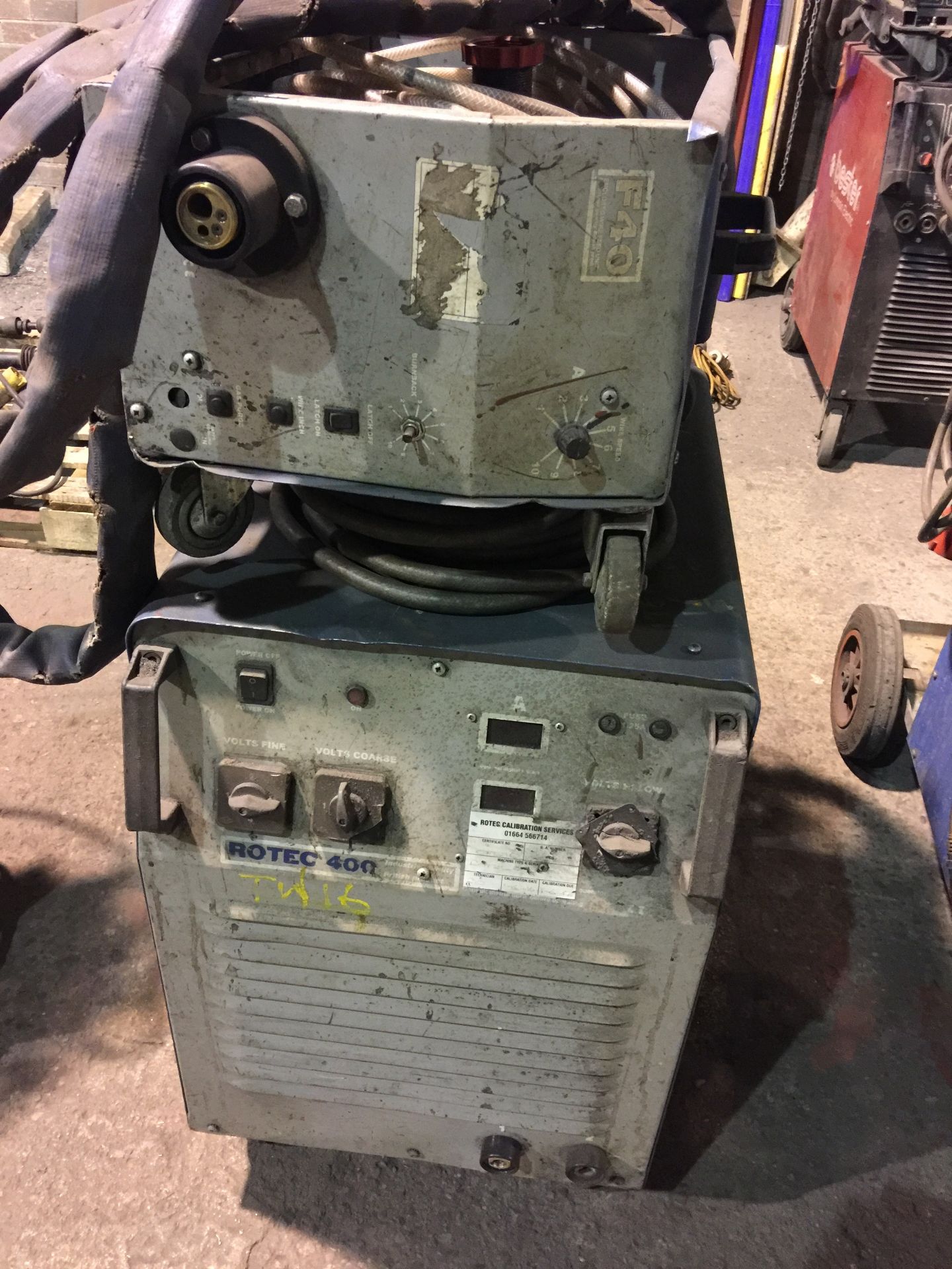 Rotec 400 with wire feed (Burton-upon-Trent)