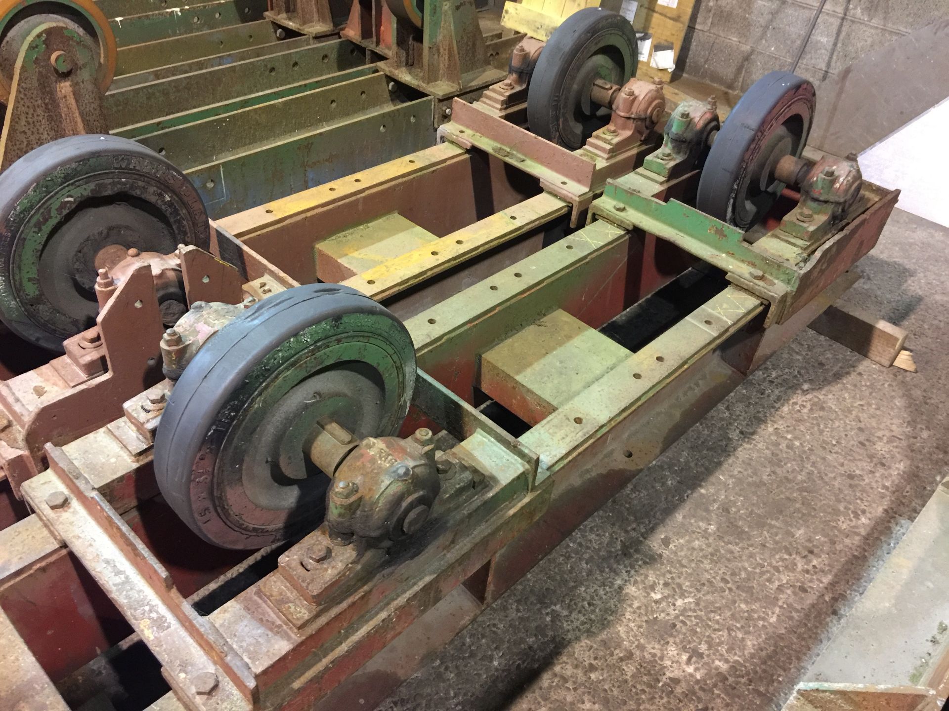 A pair of 7ft rollers (Burton-upon-Trent) - Image 2 of 2