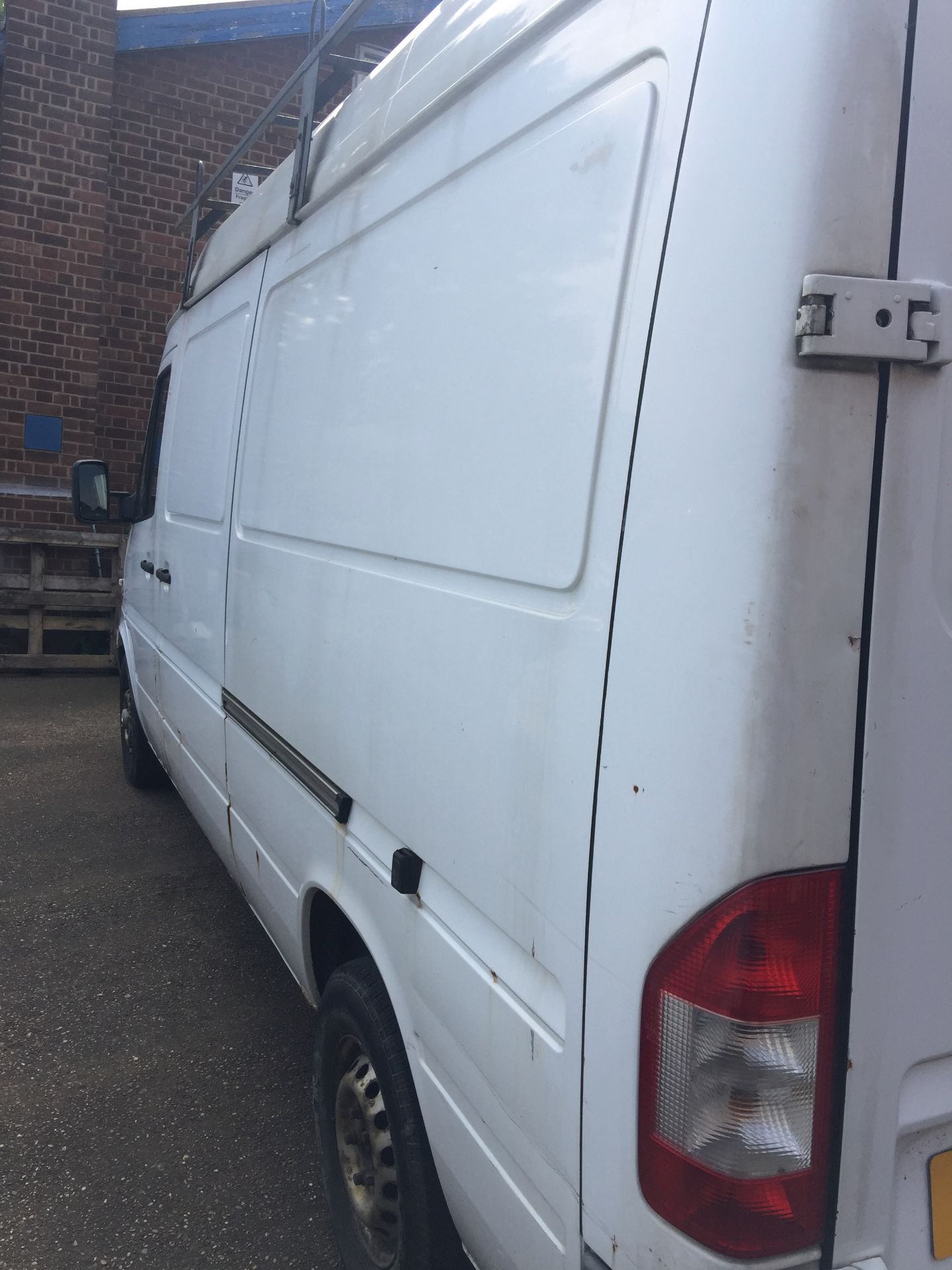VW Sprinter 132,000 miles recently serviced reg FA03 UEE with roof rack good condition (DERBY) - Image 5 of 10