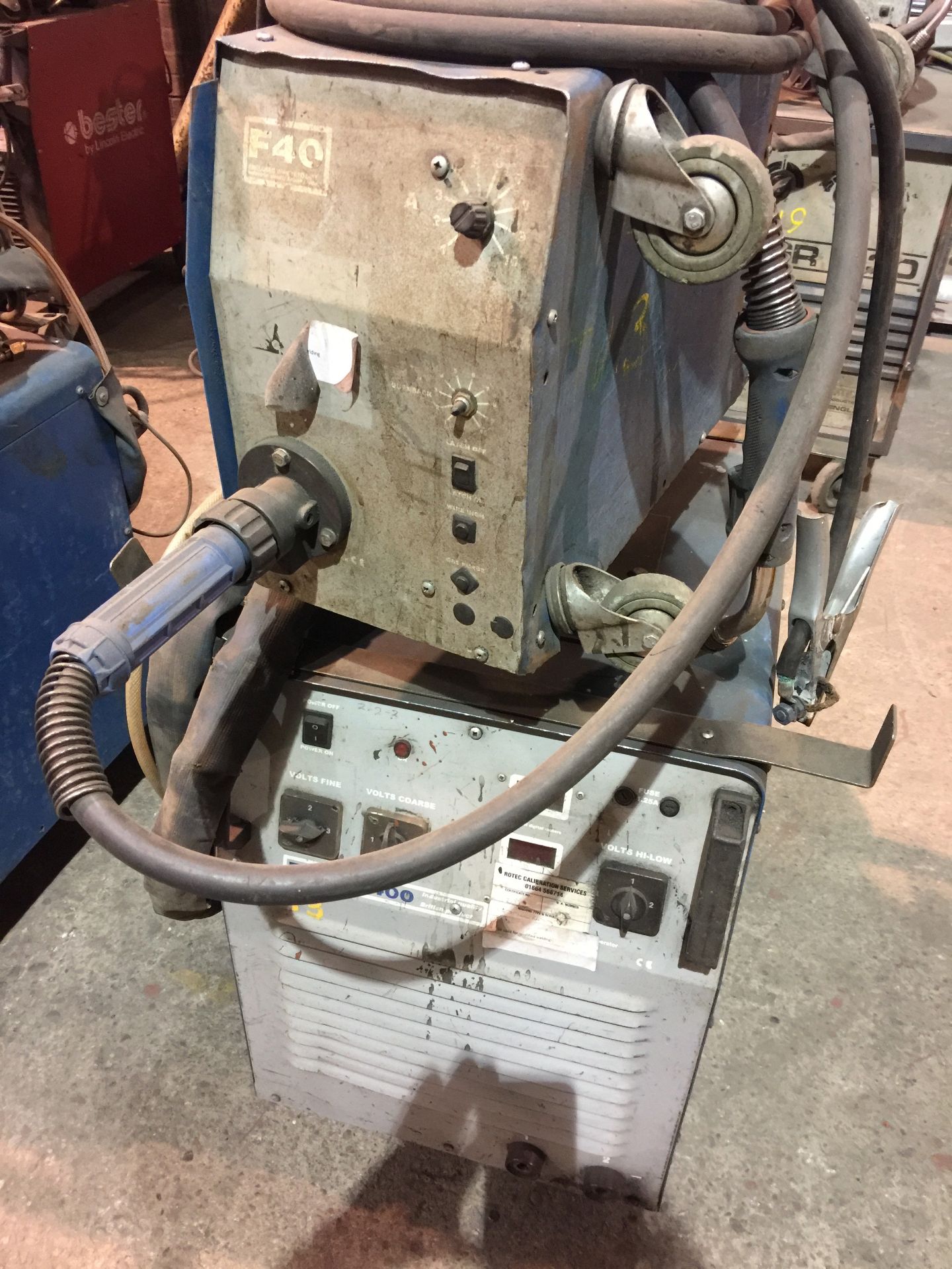 Rotec 400 with wire feed (Burton-upon-Trent)