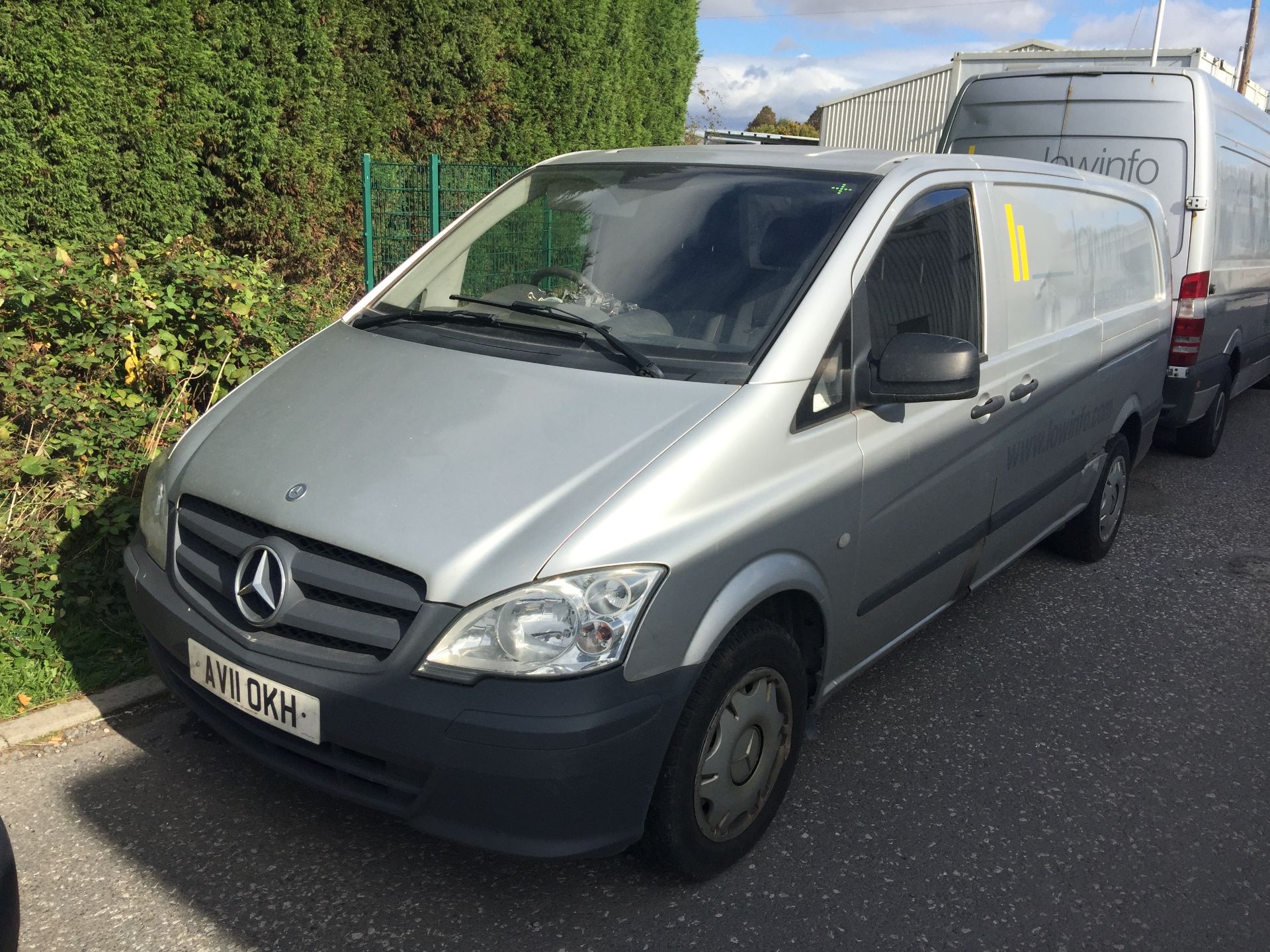 Mercedes Vito 110 CDI LWB reg AV11 OKH