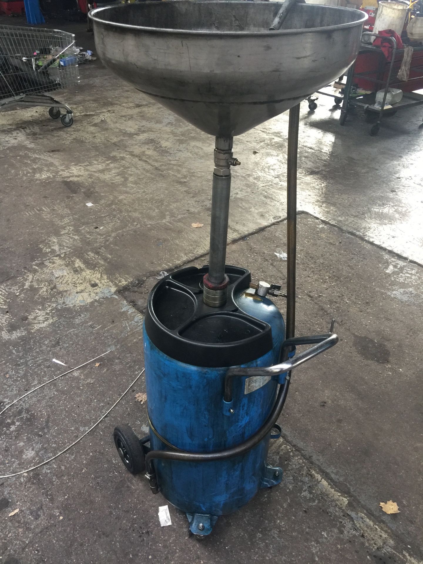 Oil Drainer with air pump kit and oil pump