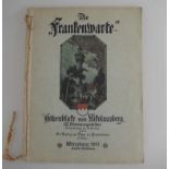 Greiner, Michael (1863 Heidingsfeld - 1930 Würzburg), 12 Stimmungsbilder - Die Frankenwarte -