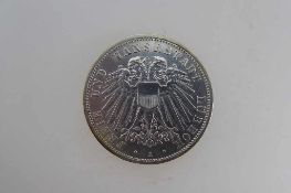 Kaiserreich - Freie Hansestadt Lübeck, 3 Mark, 1913, ss-vz, Jaeger 82, mit MDM Zertifikat /